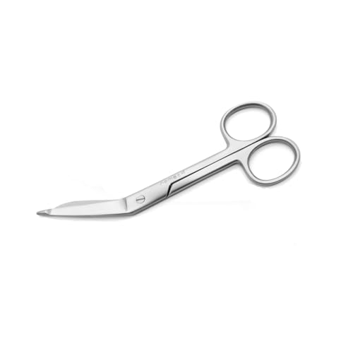 REMOS Verbandschere Edelstahl rostfrei - [10.5cm mini] - Hochwertig verarbeitet - präziser Schnitt von remos professional body care