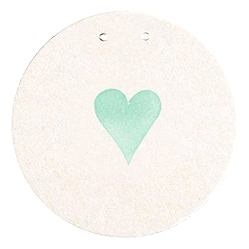 renna deluxe Buchstaben für personalisierte Individuelle Hochzeitsgirlande mit den Namen des Brautpaar indidviduell für die Hochzeit Vintage Hochzeitsdeko (Herz_Mint) | Handmade in Deutschland von renna deluxe