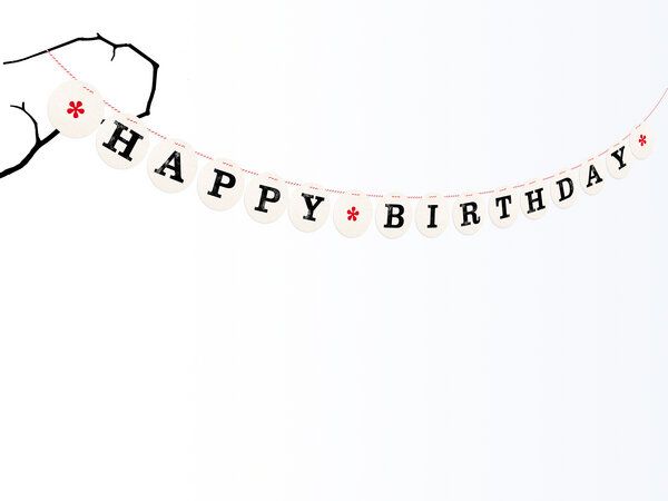 renna deluxe HAPPY BIRTHDAY Girlande von renna deluxe