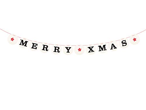 renna deluxe Merry Xmas Girlande Rot Weihnachten Hohoho Weihnachtsdeko | Handmade in Deutschland renna deluxe Merry Xmas Girlande Rot Weihnachten Hohoho Weihnachtsdeko | Handmade in Deutschland von renna deluxe