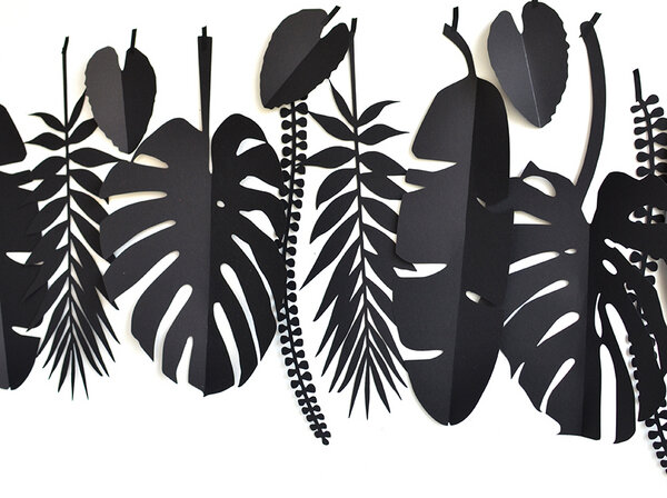 renna deluxe Tropen Monstera, Palme, Wanddekoration von renna deluxe