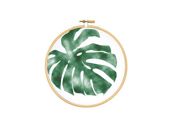 renna deluxe Urban Jungle im Stickrahmen – verschiedene Motive von renna deluxe