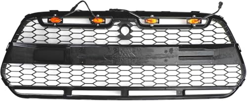 Auto Front Kühlergrille Für Ford Transit MK8 2015-2018, Frontstoßstange Verschleißfest wetterfest Dauerhaft Grill von renyinsuo