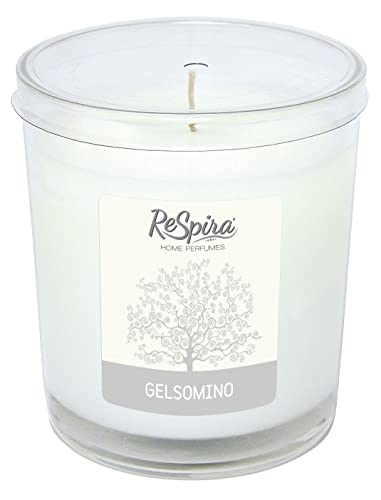 Duftkerze, Jasmin-Aroma Kerzen in Glas 140 g/35 Stunden - Made in Italy Duftkerze, Jasmin-Aroma Kerzen in Glas 140 g/35 Stunden - Made in Italy von respira