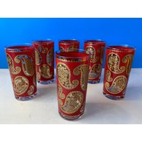 6Er Set Culver Paisley Tumbler von retrOKC