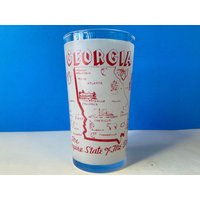 Georgia Souvenir Glas von retrOKC