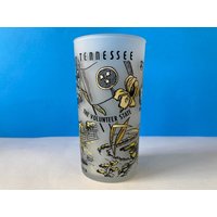 Tennessee Frosted Souvenir Glas von retrOKC