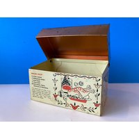 Vintage Rezept Datei Box Große Kunst von retrOKC