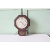 1970Er 80Er Jahre Groovy Retro Atomic Uhr Wecker...retro. Rad. Sammelwürdig. Selten. Genial. Hause. Kitschig. Vintage Uhr. Adrett. Wanduhren von retroandme