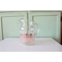 Vintage Glaskrug Retro Küchengeschirr, 23 cm Hoch Vintage Glaskrug Retro Küchengeschirr, 23 cm Hoch von retroandme