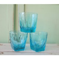 Retro Vintage Atomic Saftgläser 3Er Set....retro Kitchen. Tolle Glaswaren. Abgefahren. Trinken. Dienen. Urlaub. Kitschig. Niedlich. Modell Saft von retroandme