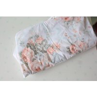 Vintage 1980Er Jahre Retro Floral Bett Spannbettlaken..full. Erwachsene Bettwäsche. Kinder. Mädchen. Pastell. Süß. Raumdekor. Garten. Rosa Geblümt von retroandme