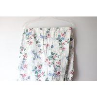 Vintage 1980Er Jahre Retro Floral Bett... Voll. Erwachsenen Bettwäsche. Retro-Kinder. Mädchen. Pastell-. Süß. Vintage-Zimmer-Dekor. Rose Druck von retroandme