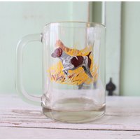 Vintage Hunde Bierkrug Retro Kitsch Housewares von retroandme