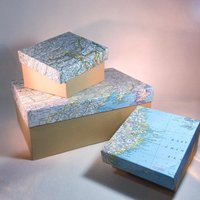 Vintage China Und Tibet Map Box Set von retrocommunications
