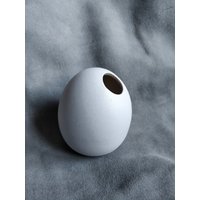 Ausgefallene Vase in Eierform, West German Pottery, Keramik von retroflowerpower