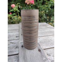 Gerda Körting Vase, Mid Century Studiovase, Bauhaus, Ddr Keramik, Keramikvase von retroflowerpower