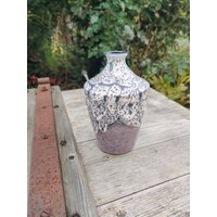 Römhild Pinke Vase, Töpferhof Gramann, Mid Century Rosa 60Er Keramik 70Er Ostdeutsche von retroflowerpower