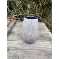 Töpferhof Gramann, Mid Century Modern Vase, 60Er 70Er Vase Rosa, Rosa von retroflowerpower