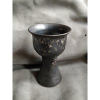 Unterstab Keramik Vase, 60Er Jahre, 70Er Jahre Braun Glasierte Ostdeutsche Keramik, Westdeutsche Wgp von retroflowerpower