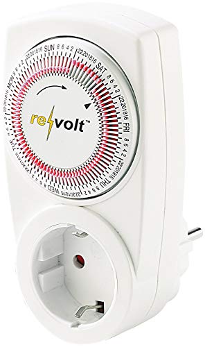 revolt Wochenzeitschaltuhr: Wochen-Zeitschaltuhr mit Wochenplaner (mechanisch) (Wochenschaltuhr, Wochenzeitschaltuhr mechanisch, Mechanische Uhr) von revolt