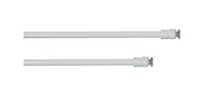 rewagi Klemmstange Klemmstange, Gardinenstange, Cafehausstange - Farbe: weiß, ausdrehbar, geklemmt, ausdrehbar, ohne bohren, Verkaufseinheit: 1 Stück rewagi Klemmstange Klemmstange, Gardinenstange, Cafehausstange - Farbe: weiß, ausdrehbar, geklemmt, ausdrehbar, ohne bohren, Verkaufseinheit: 1 Stück von rewagi