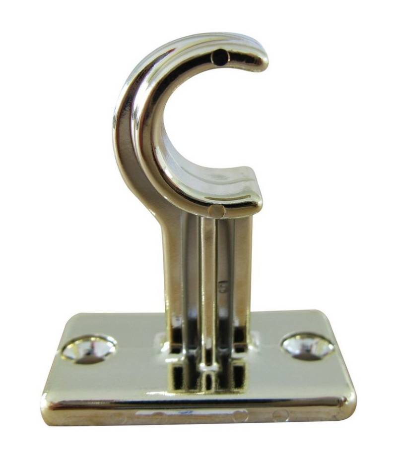 Scheibenstange Träger für Scheibenstangen, Cafféhausstangen, Caffégarnituren - kurz / lang - messing glänzend, geklebt Scheibenstange Träger für Scheibenstangen, Cafféhausstangen, Caffégarnituren - kurz / lang - messing glänzend, geklebt von rewagi