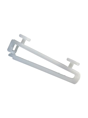 rewagi® Schlaufengleiter 50 mm – Ø 10 mm Kopf – verschließbar – für Innenlaufschienen 4 mm & 6 mm – Natur – 10 Stück von rewagi