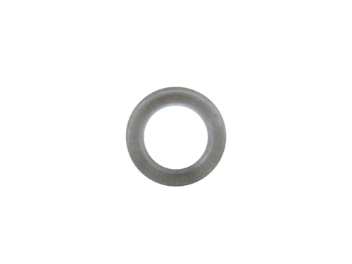 rewagi 10 Stück Ringe für Gardinen, Raffrollo, Faltrollos, Raffrollozubehör Farbe: transparent (Durchmesser 6mm) von rewagi