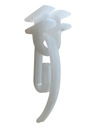 rewagi 100 Universal-Gleiter GON & 100 Gardinenhaken Einfach weiß, Überklipshaken, Faltenlegehaken rewagi 100 Universal-Gleiter GON & 100 Gardinenhaken Einfach weiß, Überklipshaken, Faltenlegehaken von rewagi