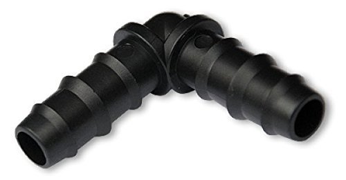 5x 90° Winkel Eckverbinder Steckverbinder für Schläuche Schlauchanschluss 12 mm, 16mm, 20mm oder 25mm zur Auswahl Bogen Verbinder (25mm) von rg-vertrieb von rg-vertrieb