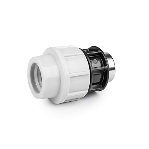 PE Rohr Verschraubung Fittings Klemmfitting Kupplung Innengewinde IG für Verlegerohr Rohrverbinder wählbar (20mm x 1/2") von rg-vertrieb
