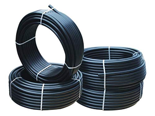 Verlegerohr Versorgungsleitung Wasserleitung Druckrohr für Bewässerung Sprinklersystem PE-Rohr 16mm 20mm 25mm 32mm wählbar (20 mm x 25 m) von rg-vertrieb