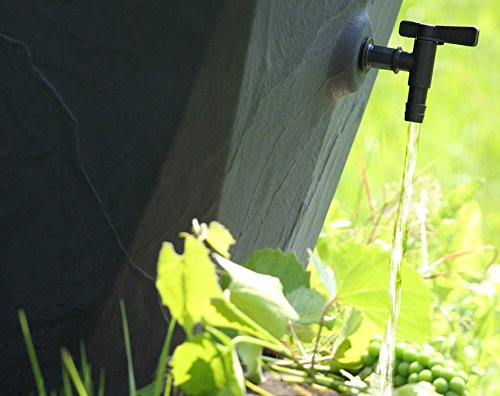 rg-vertrieb Wassertap 3/4" Ablassventil Schwarz Auslaufhahn für Regentonne Regenfass Tank rg-vertrieb Wassertap 3/4" Ablassventil Schwarz Auslaufhahn für Regentonne Regenfass Tank von rg-vertrieb
