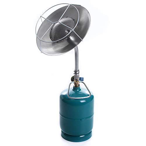 Gasheizstrahler Gasstrahler Gasheizung Heizstrahler Strahler Wärmestrahler 1,8 KW für Gasflasche von rg-vertrieb von rg-vertrieb