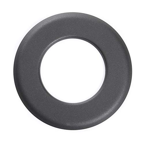 Pelletrohr DN 80mm Pellet Ofenrohr Rauchrohr Pellet Bogen 90°Wandfutter T-Stück Rosette Senotherm Lack Kamin Zubehör mit Dichtung wählbar (Wandrosette 35mm) von rg-vertrieb