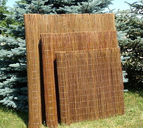 rg-vertrieb Weidenmatte Sichtschutz Balkon Sichtschutzmatte Weidezaun Rollzaun 20 Größen (150 x 300 cm) von rg-vertrieb