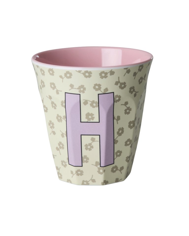 rice Becher Rice Buchstabenbecher – Melamin Tassen A–Z mit Blumen-Design, BPA-frei, Melamin rice Becher Rice Buchstabenbecher – Melamin Tassen A–Z mit Blumen-Design, BPA-frei, Melamin von rice