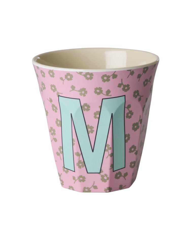 rice Becher Rice Buchstabenbecher – Melamin Tassen A–Z mit Blumen-Design, BPA-frei, Melamin rice Becher Rice Buchstabenbecher – Melamin Tassen A–Z mit Blumen-Design, BPA-frei, Melamin von rice