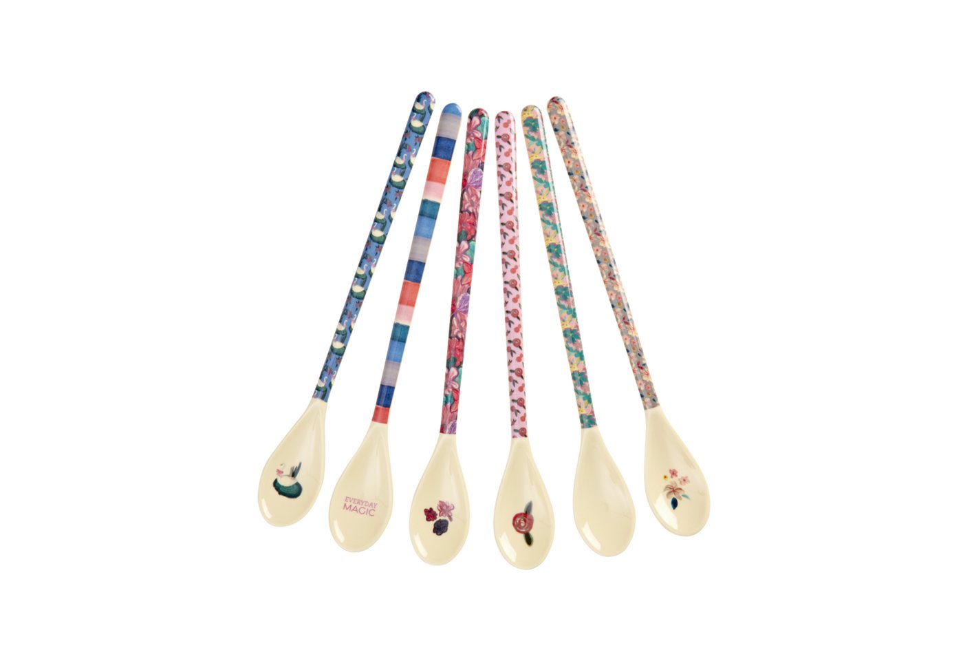 rice Latte-Macchiato-Löffel Rice Melamin Latte Löffel - A New York Minute - 6er-SET rice Latte-Macchiato-Löffel Rice Melamin Latte Löffel - A New York Minute - 6er-SET von rice