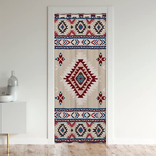 richhome Amerikanische indische Tür Vorhang 132x203,Abstrakte geometrische Navajo Tribal Tür temporäre Tür Vorhang, Ethnische Floral Tür Vorhang für Kinder Jungen Mädchen Teens von richhome