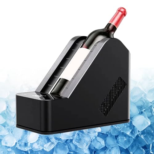 Tragbarer elektrischer Weinkühler für bis zu 750ml Rotwein & Champagner | LCD-Touchdisplay mit Ambientebeleuchtung | Präzise Temperaturregelung 5-20°C | Energieeffizientes Ultra-Leises Design Tragbarer elektrischer Weinkühler für bis zu 750ml Rotwein & Champagner | LCD-Touchdisplay mit Ambientebeleuchtung | Präzise Temperaturregelung 5-20°C | Energieeffizientes Ultra-Leises Design von richigblosmum