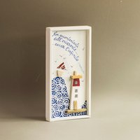 Bild „Lighthouse", Leuchtturm, Bild, Meer, Segelboot, Segeln, Jim Morrison von riciCLArteHandmade