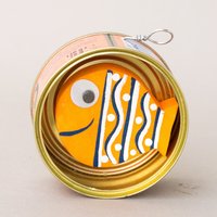 Magnet "Fisch", Fisch in Der Box, Dose, Fisch, Thunfischdose, Thunfisch von riciCLArteHandmade
