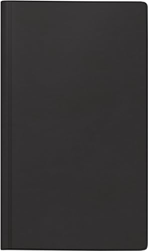 rido/idé Buchkalender Modell reise-merker (2025), 1 Seite = 1 Tag, 113 × 195 mm, 416 Seiten, Balacron-Einband, schwarz von rido/idé