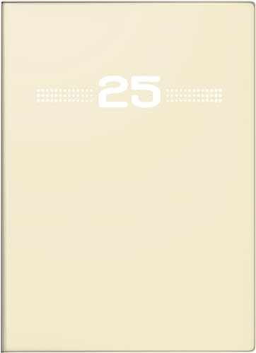 rido/idé Taschenkalender Modell perfect/Technik I (2025), 2 Seiten = 1 Woche, A6, 144 Seiten, Kunststoff-Einband, sand von rido/idé