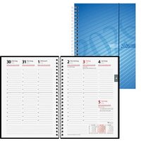 rido idé Buchkalender mit Spirale 2026 blau rido idé Buchkalender mit Spirale 2026 blau von rido idé