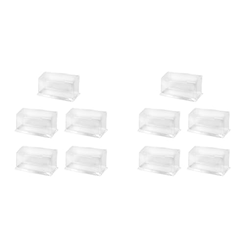rieder 10X Neue Freie Desktop-Visitenkartenhalter Staender Acryl Kunststoff von rieder