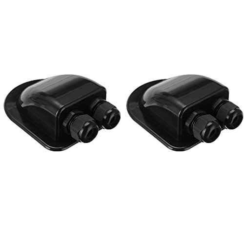 rieder 2X Dach Draht Eingang Verschraubung Box Solar Panel Kabel Wohnmobil Caravan Boat-B von rieder