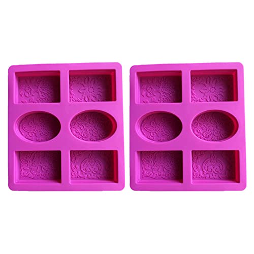 rieder 2X Silikon Seifen Form fürDie Seifen Herstellung 3D 6 Formen Oval Rechteck Seifen Form rieder 2X Silikon Seifen Form fürDie Seifen Herstellung 3D 6 Formen Oval Rechteck Seifen Form von rieder